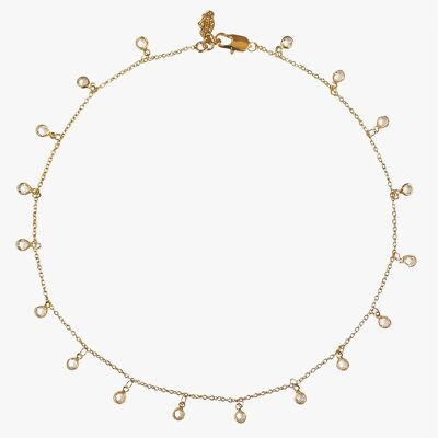 COLLAR DE ORO BRILLANTE