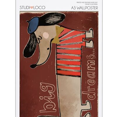 A3 SIZE POSTER IN ENVELOP TECKEL