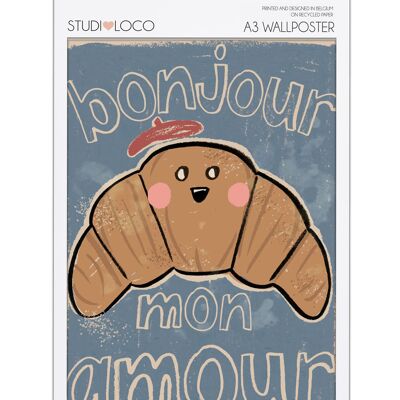 A3 SIZE POSTER IN ENVELOP CROISSANT