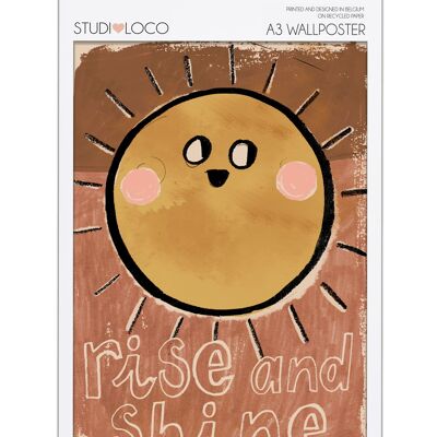 A3 SIZE POSTER IN ENVELOP SUN