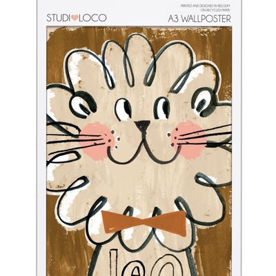 AFFICHE FORMAT A3 SOUS ENVELOPPE LEO SMALL