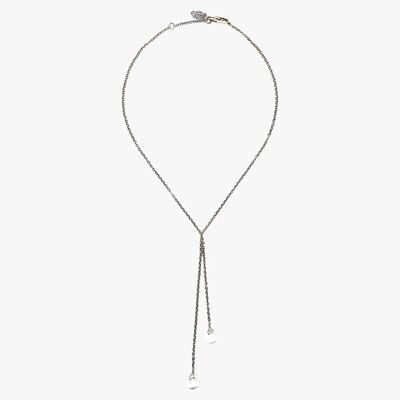 CRAVATE CRISTAL ARGENT