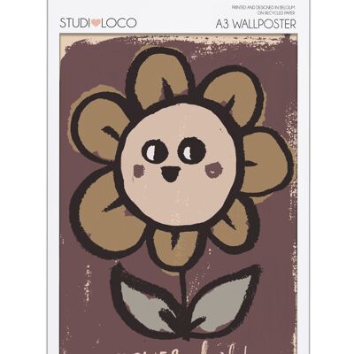 POSTER FORMATO A3 IN BUSTA FIORE