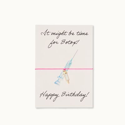 Carta braccialetto: potrebbe essere il momento del botox