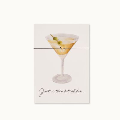 Bracelet card: Martini Just a tiny bit older