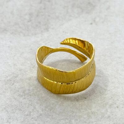 Anello a foglia curva