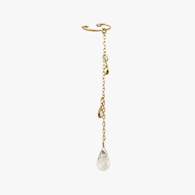 ORECCHINI A BRACCIALE ORO BRILLANTE