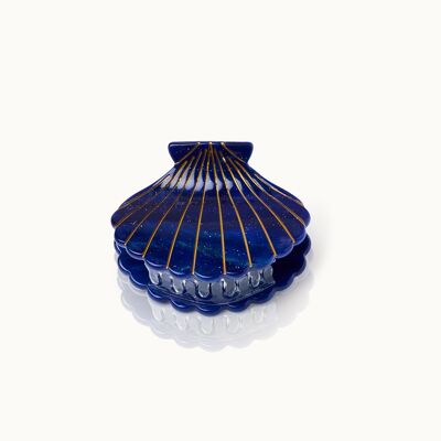 Pince à cheveux en forme de coquillage Dark Sky