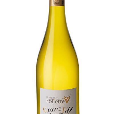 Vino Blanco Seco - IGP Val de Loire Blanc - Grains de Folie