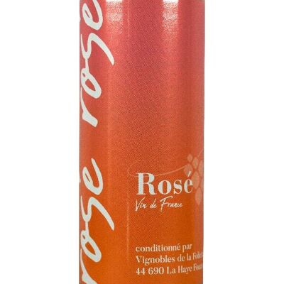 Vino rosato secco - Vin de France - Rosé in lattina da 25 cl
