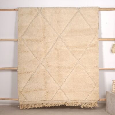 Alfombra Beni Ouarain 235 x 150 cm - Crudo