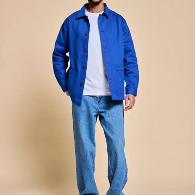 Chaqueta mixta azul eléctrico Marcel