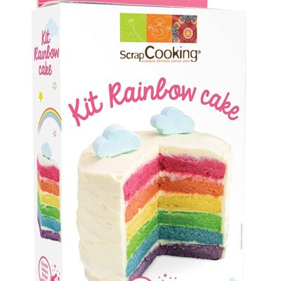Regenbogenkuchen-Kit