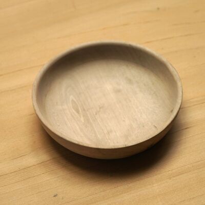 Cuenco grande de madera de nogal
