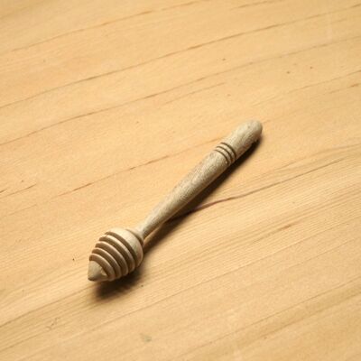 Cucharón para miel de madera de nogal
