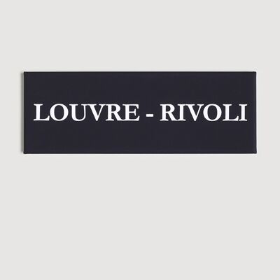 Magnet métro Louvre - Rivoli
