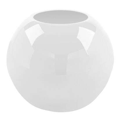 MOON Vase opal weiß H 13cm