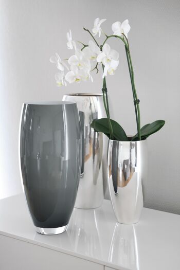 Vase en verre AFRICA, gris 2