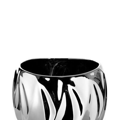 DALIA planter silver H 15cm