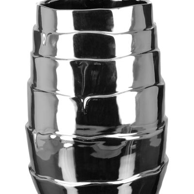 COCON vase silver H 30cm