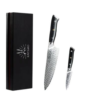 Set of 2 Japanese knives - Yakumoto Chef Collection