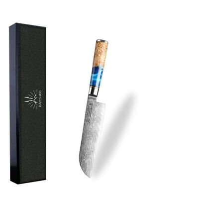Santoku Knife - Yellow Sea Series