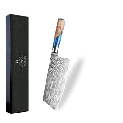 Nakiri Knife / Cleaver - Yellow Sea Series