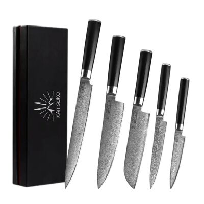 Set of 5 Japanese knives - Kyoto