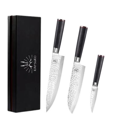 Set of 3 Japanese knives - Kaito