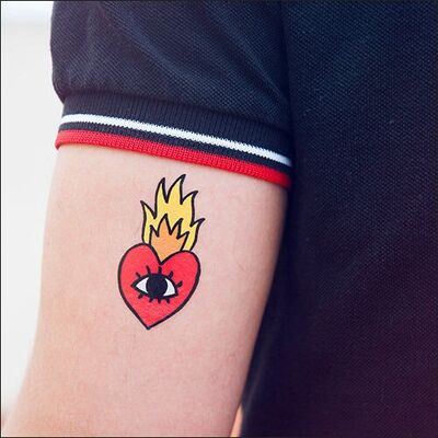 FIRING EYED HEART (Pack de 2)