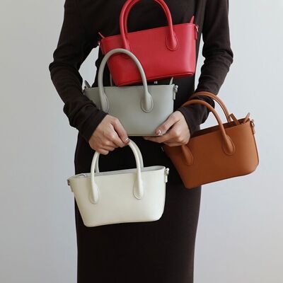 Borsa a tracolla in vera pelle
