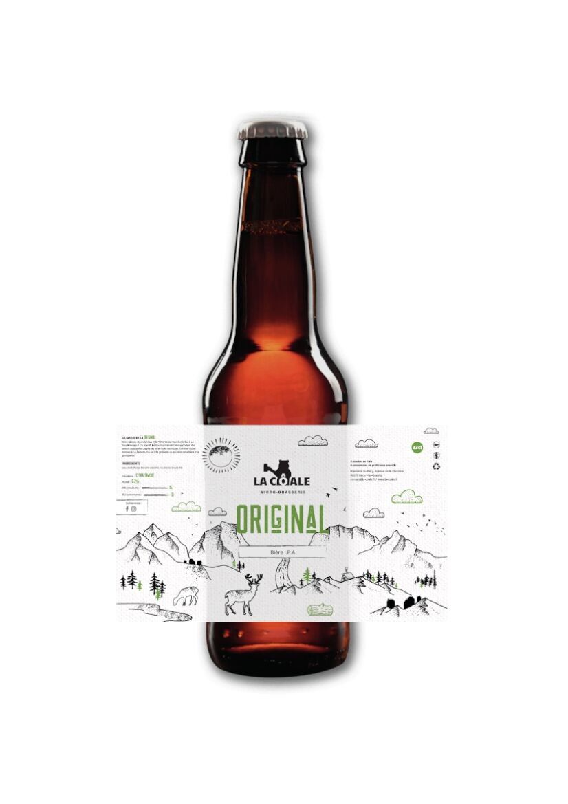 Beer I.P.A 🌿​ Original La Côale - 33cl