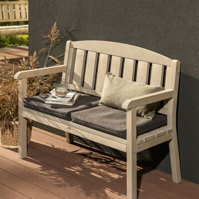 Classic Wooden Two Seater Garden Bench