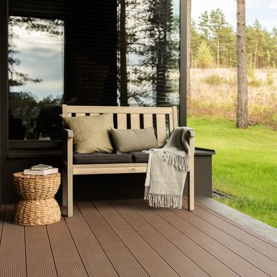Wooden Two Seater Garden Bench