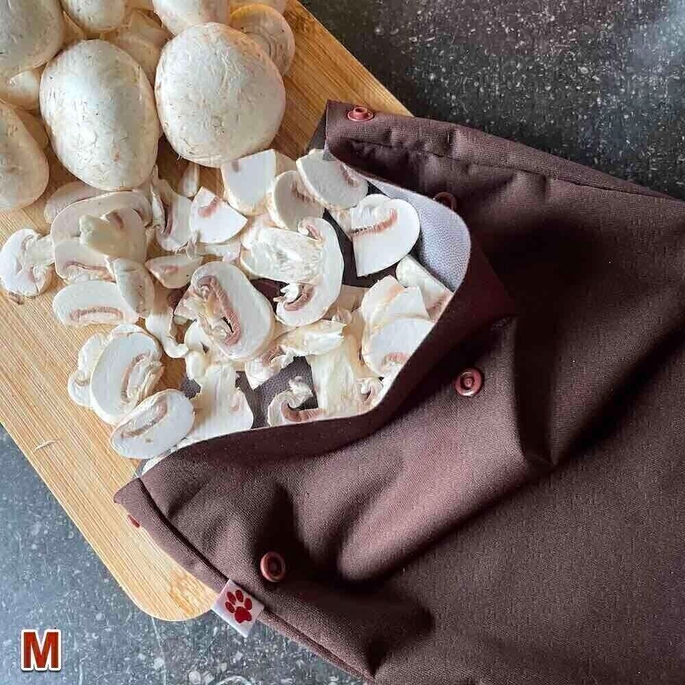 Sacchetto per congelatore riutilizzabile: XL - CIOCCOLATO