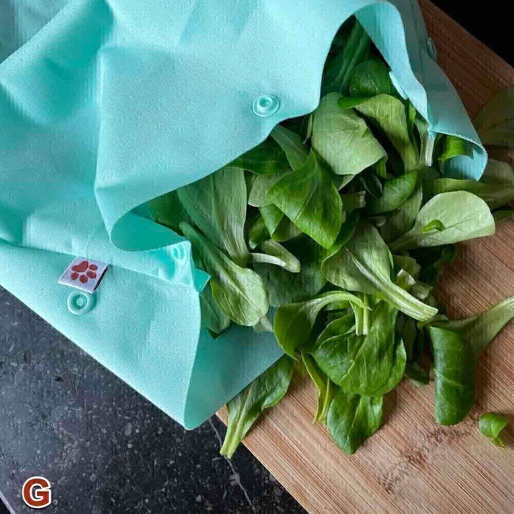 Borsa per congelatore riutilizzabile: XL - MENTA