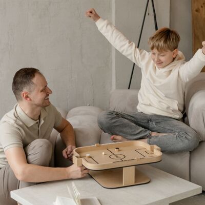Jeu de société magnétique de hockey sur air, jeu de baby-foot de table, jeu de football sur table, jeu classique pour toute la famille