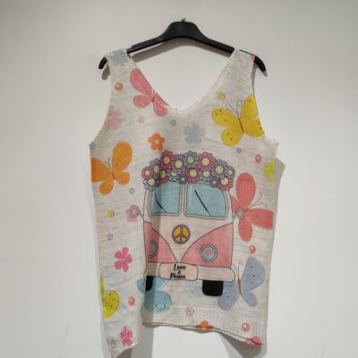 YESS Flower Van Tank Top - SS25