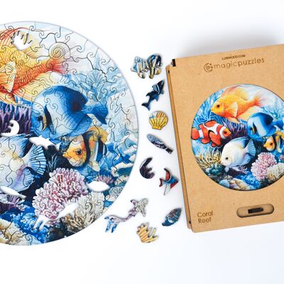 Coral Reef Puzzle A4 Premium Box