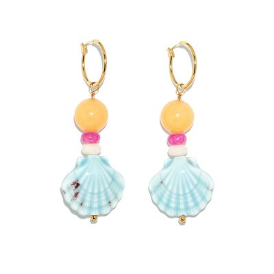 Pendientes de aro Maxi Mare Ciel