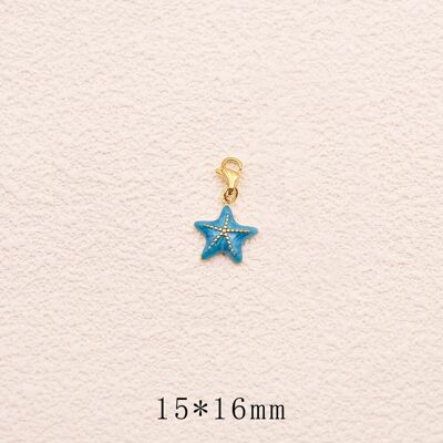 Charm - estrella de mar esmaltada