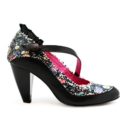 Delicieux - Nero/Multi Paillettes- ultimo paio 40