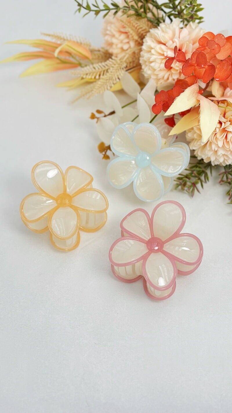 Fermaglio per capelli a forma di fiore YH30K