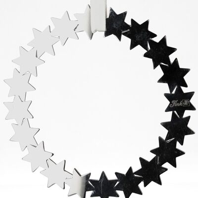 Couronne décorative MAGIC étoiles H 15cm