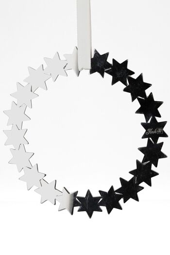 Couronne décorative MAGIC étoiles H 15cm 1