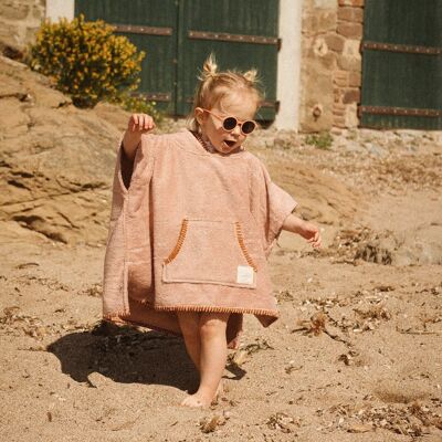 Poncho Jody Blush