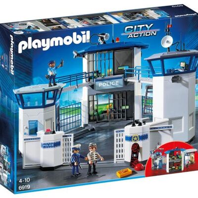 Playmobil 6919 - Figura de la Jefatura de Policía de las Fuerzas Especiales y Guardia de Seguridad - Juguetes para bebés y niños - A partir de 4 años