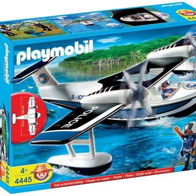 Playmobil 4445 Police - Hydravion des forces spéciales - Jouets pour bébés et enfants - 4 ans et plus