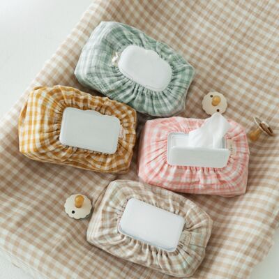 Funda para toallitas húmedas TISU, colección Gingham