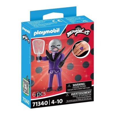 Playmobil 71340 Miraculous : Figurine du Papillon - Jouets pour bébés et enfants - 4 ans et plus